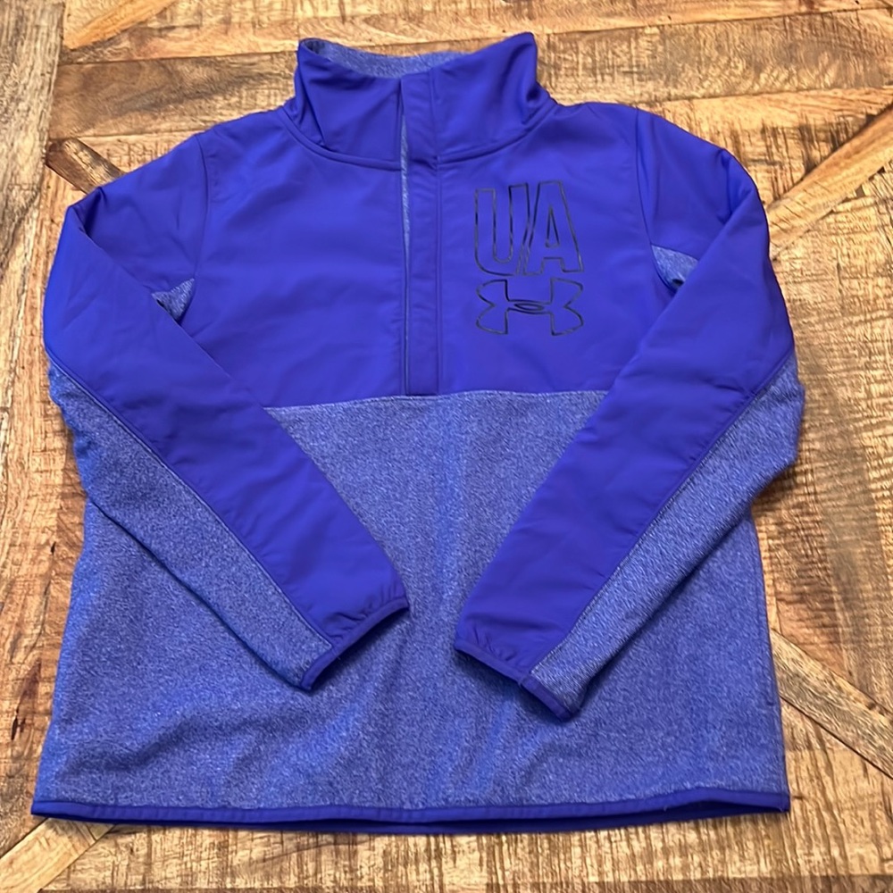 Under Armour youth girls XL 14 16 fleece lined jacket